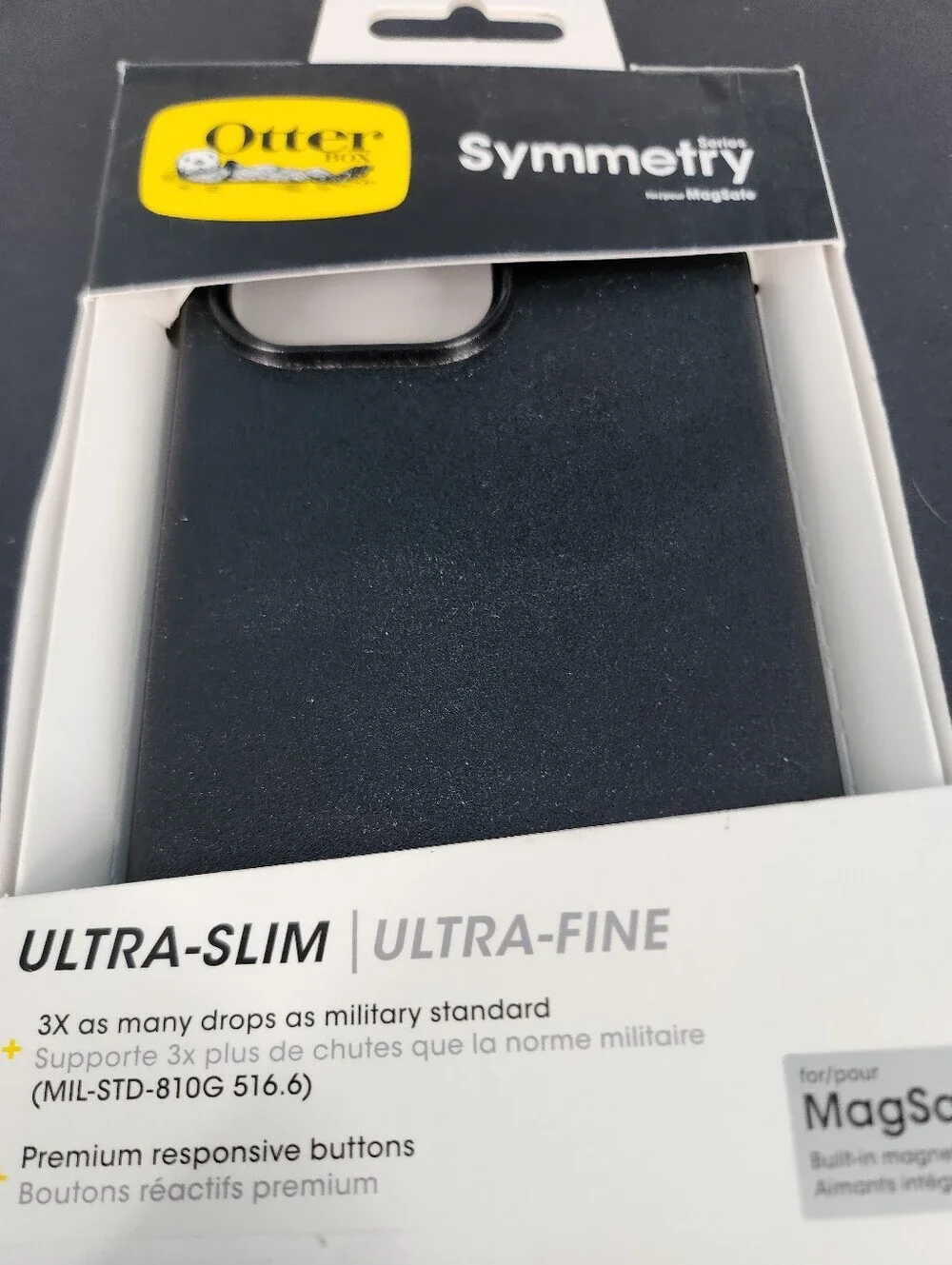 OtterBox Symmetry Series MagSafe iPhone 14 Pro Max Case Black